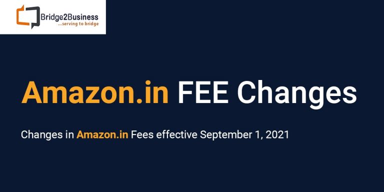 Amazon.in Fee Changes
